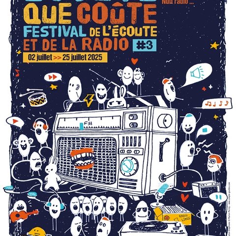 ECOUTE QUE COUTE affiche 40x60 plus petit
