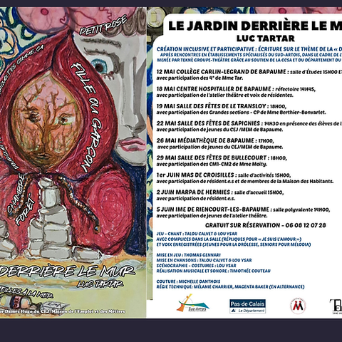 afficheLEjardinDerriereLeMurPCH