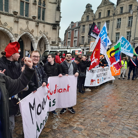 manif arras 6 avril