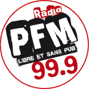 logo de radio PFM, libre et sans pub, 99.9